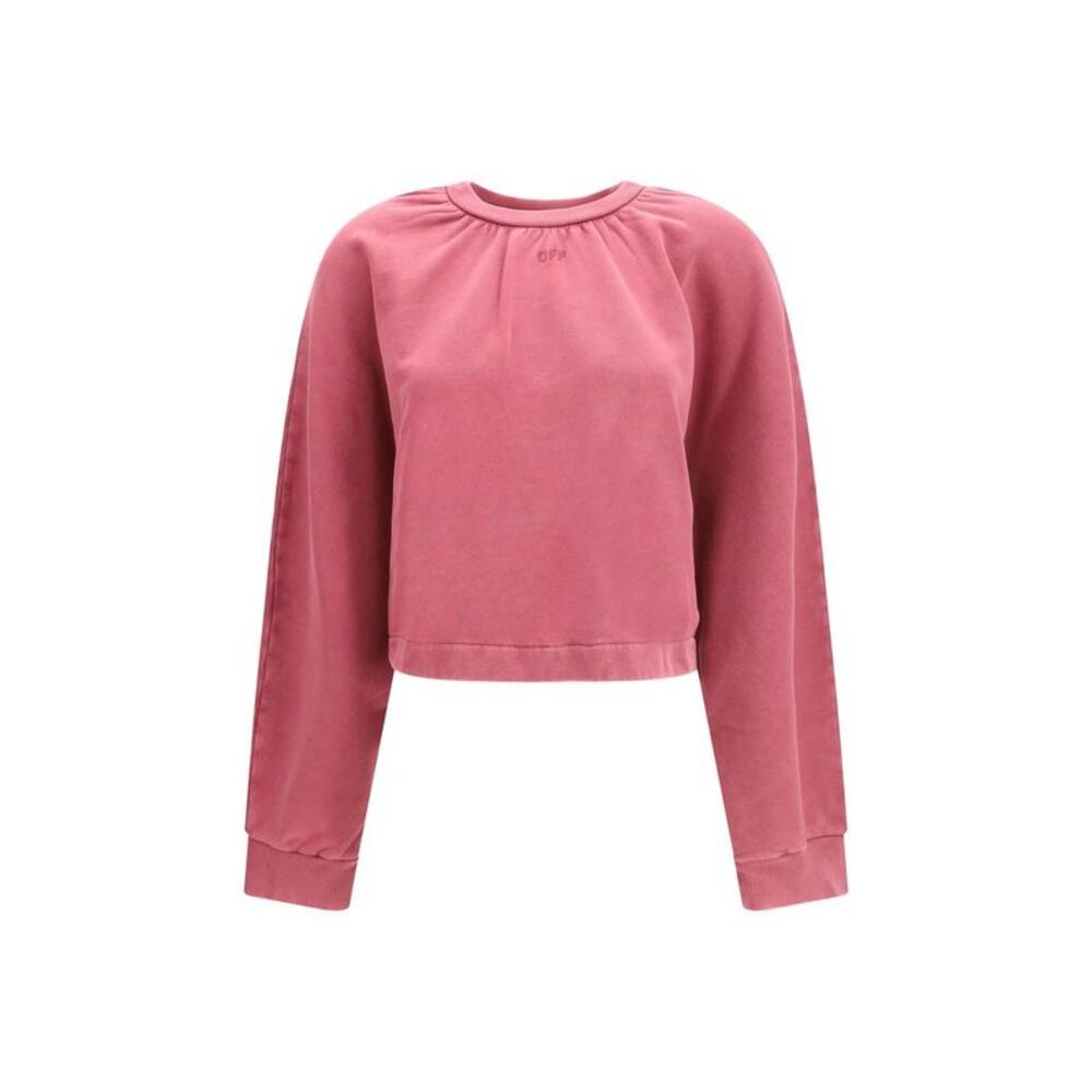 Off-White Multicolor Cotton Women's Sweatshirt